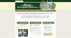 Desktop Screenshot of mainedevelopment.com